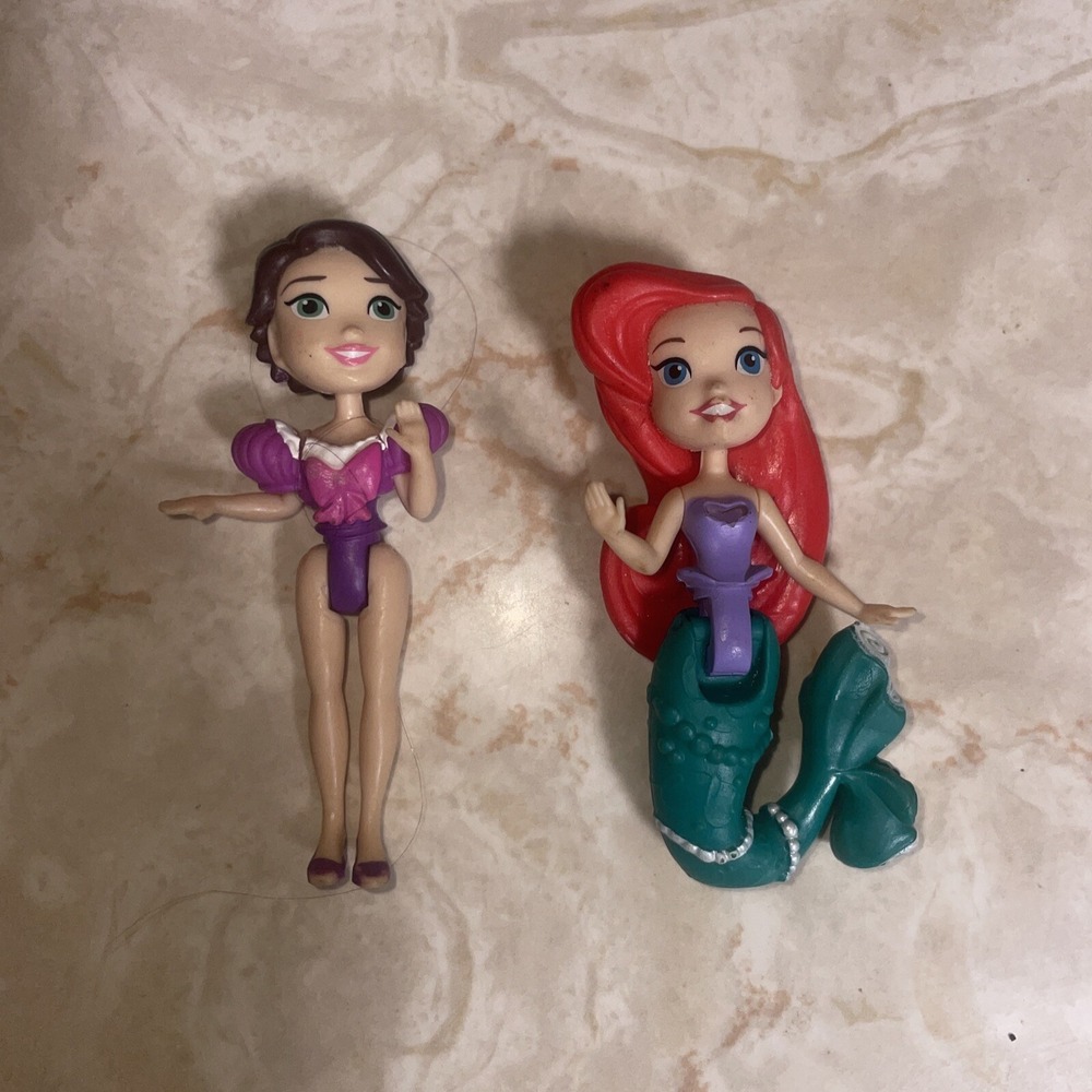 Little Disney Princess Dolls Ariel Belle‎